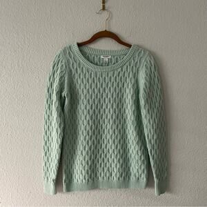 Y2K Light Blue Sweater Size Small Waist Cut Size Small